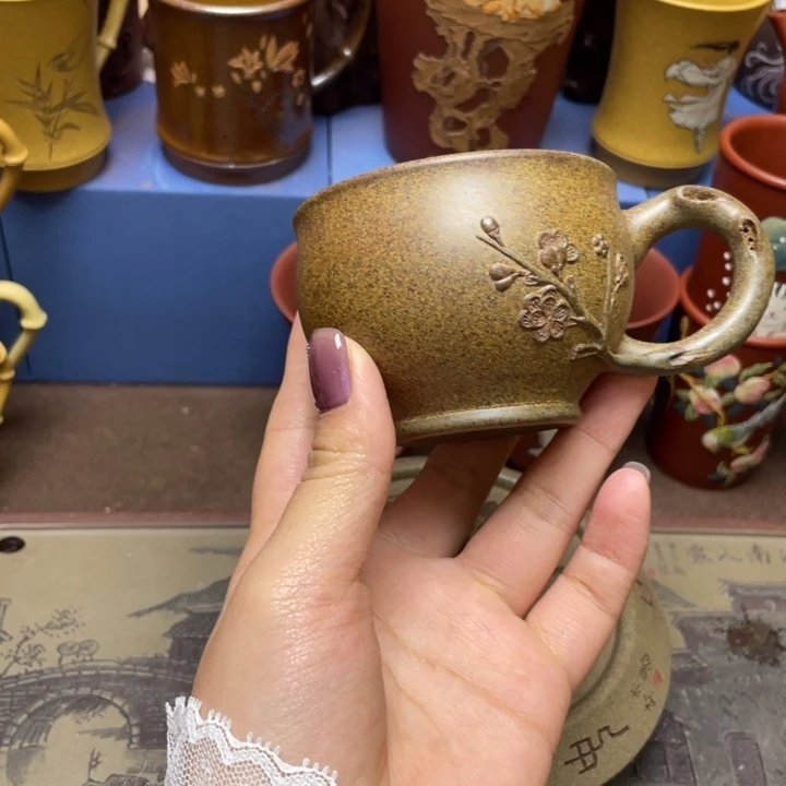 紫砂茶杯紫砂主人杯
