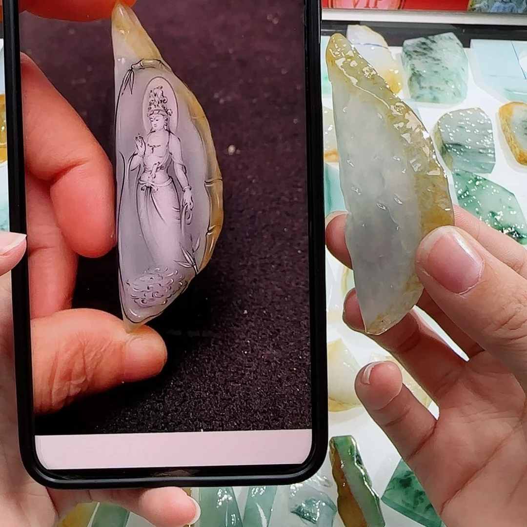 定制翡翠未镶嵌翡翠定制
