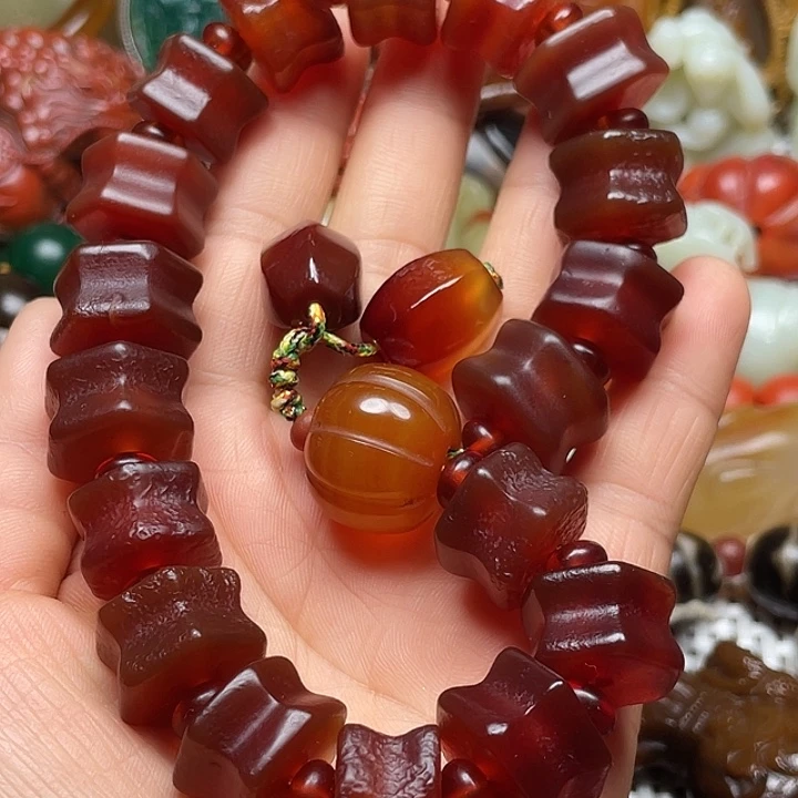 玛瑙/玉髓未镶嵌颈饰