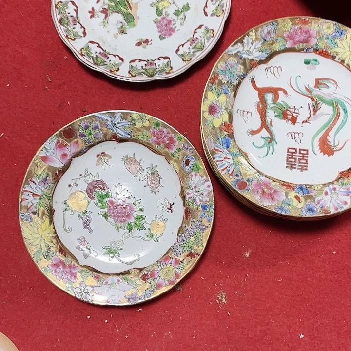 摆件晴*3陶瓷摆件不固定7个