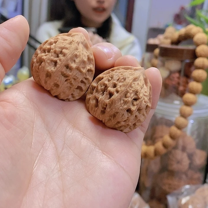 【闪购商品】文玩核桃把件33崔凯迷你
