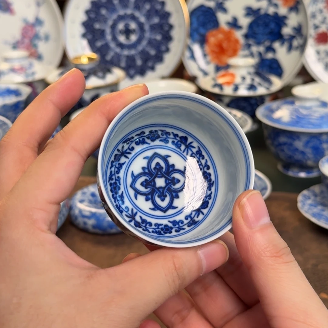 纯手工手绘陶瓷茶具