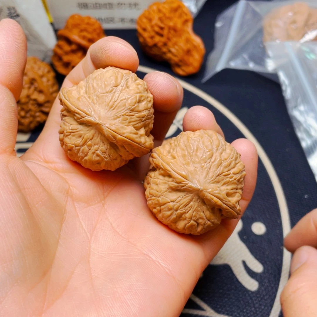 文玩核桃把件平底锅