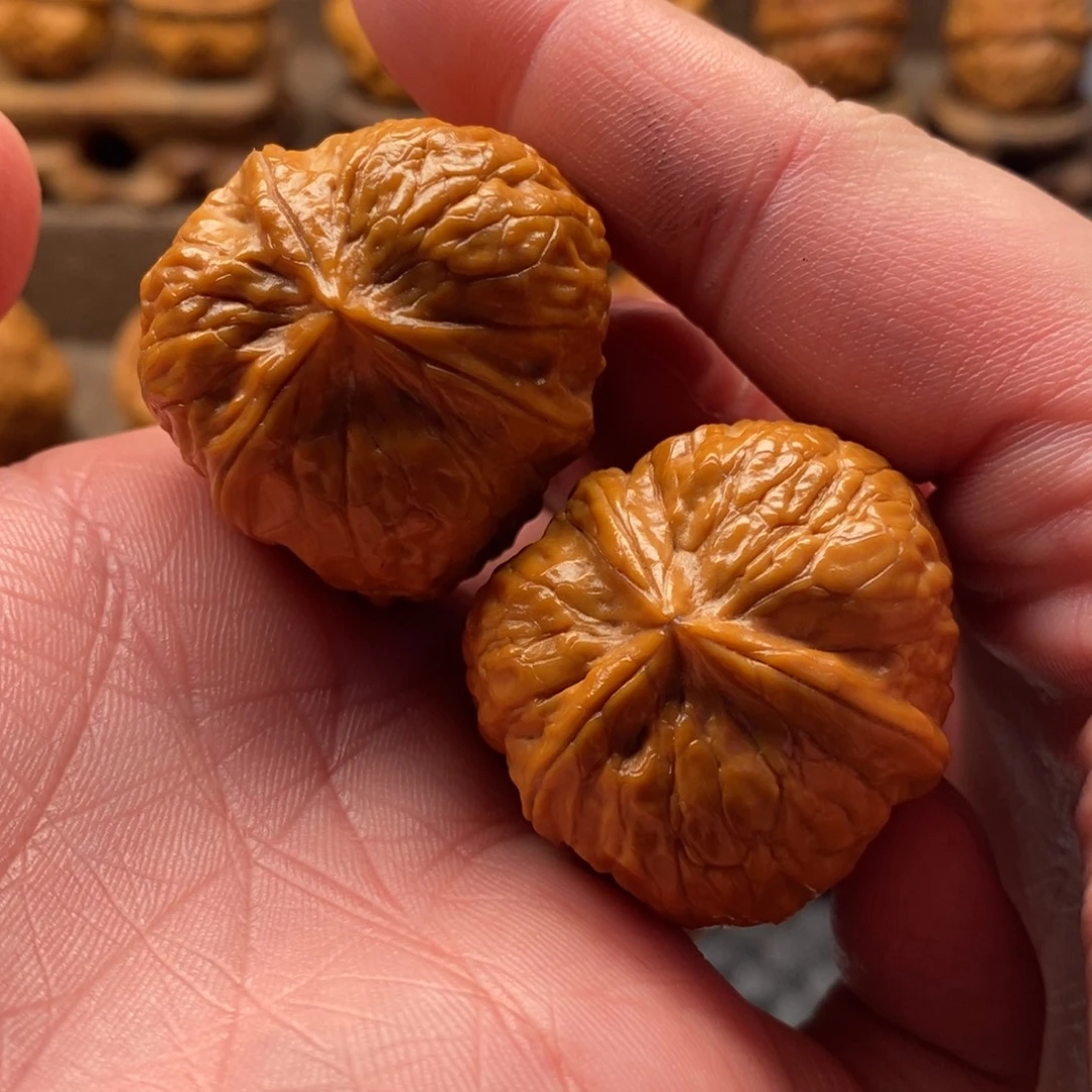 一***稻把件文玩核桃铁核桃