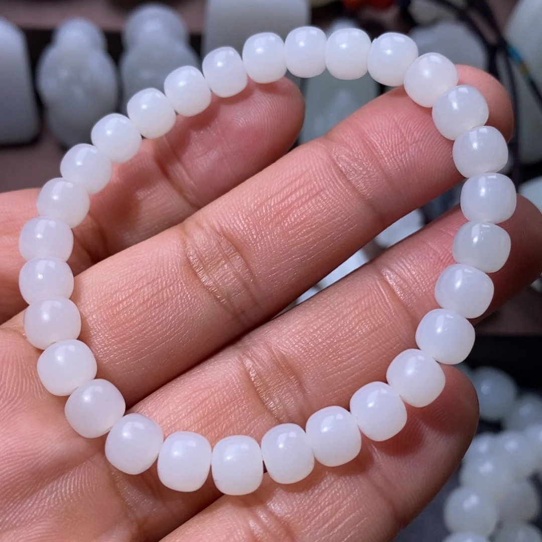 和田玉手链未镶嵌