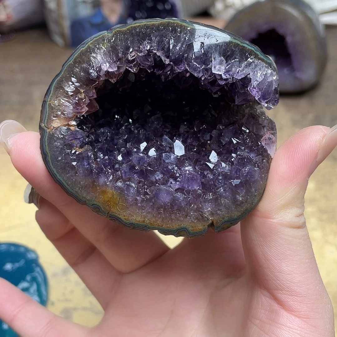 紫晶大型摆件（非配饰）未镶嵌