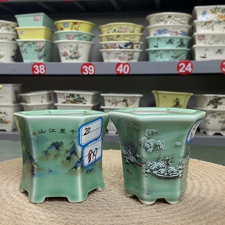 紫砂宜兴紫砂花盆