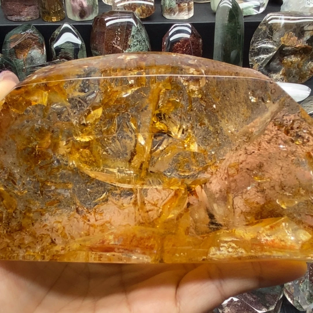 未镶嵌水晶珠宝半成品