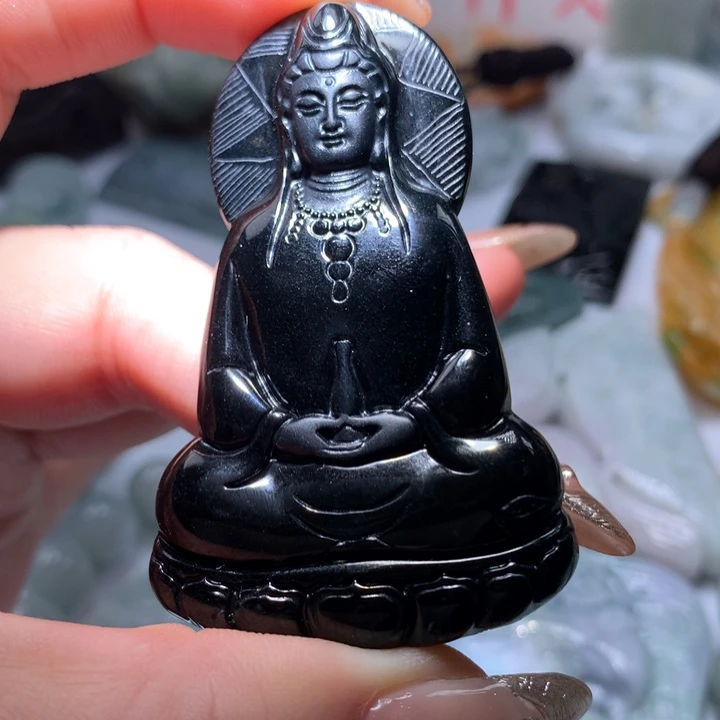 翡翠未镶嵌颈饰保真天然A货翡翠