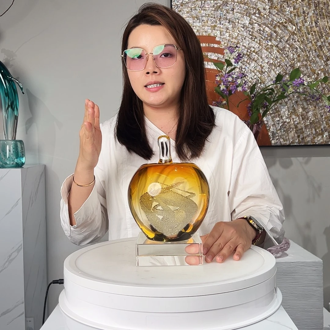 摆件琉璃水晶摆件