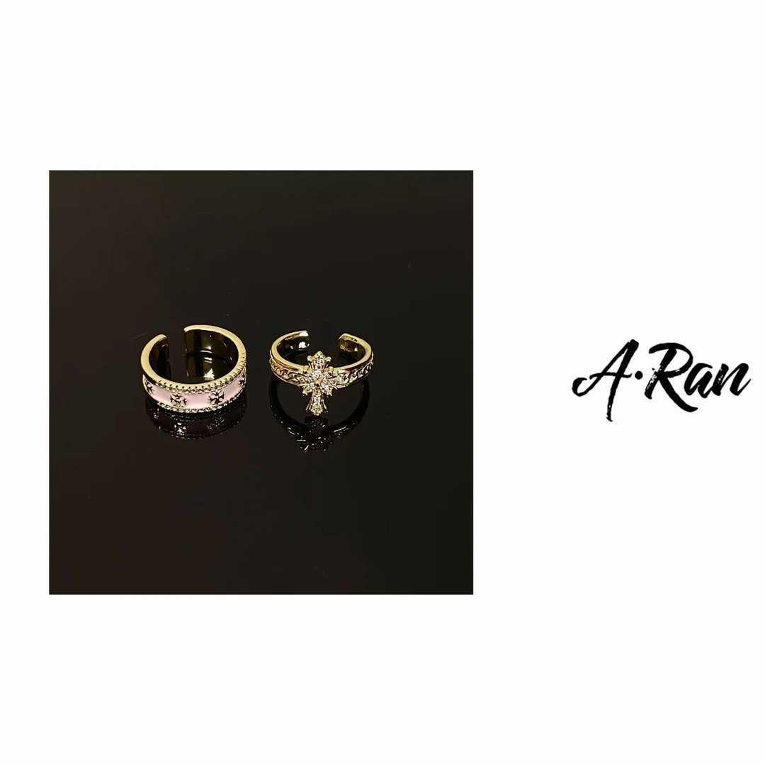 铜合金戒指 时尚轻奢感戒指A140