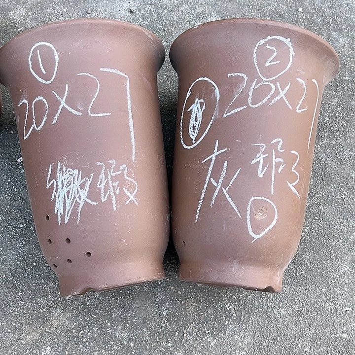紫砂花盆同*宜兴紫砂花盆
