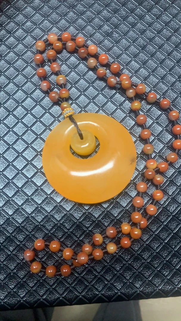 黄龙玉母子平安扣多样性发货