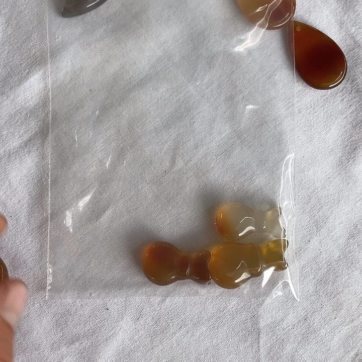石英质玉1未镶嵌逊克玛瑙