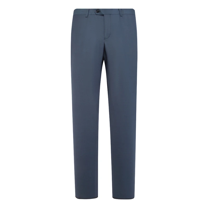 SV39卡S米Y春秋厚度男式西裤 中腰修身商务休闲长裤