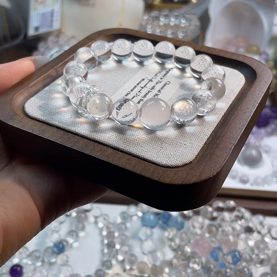 水晶手链未镶嵌白水晶