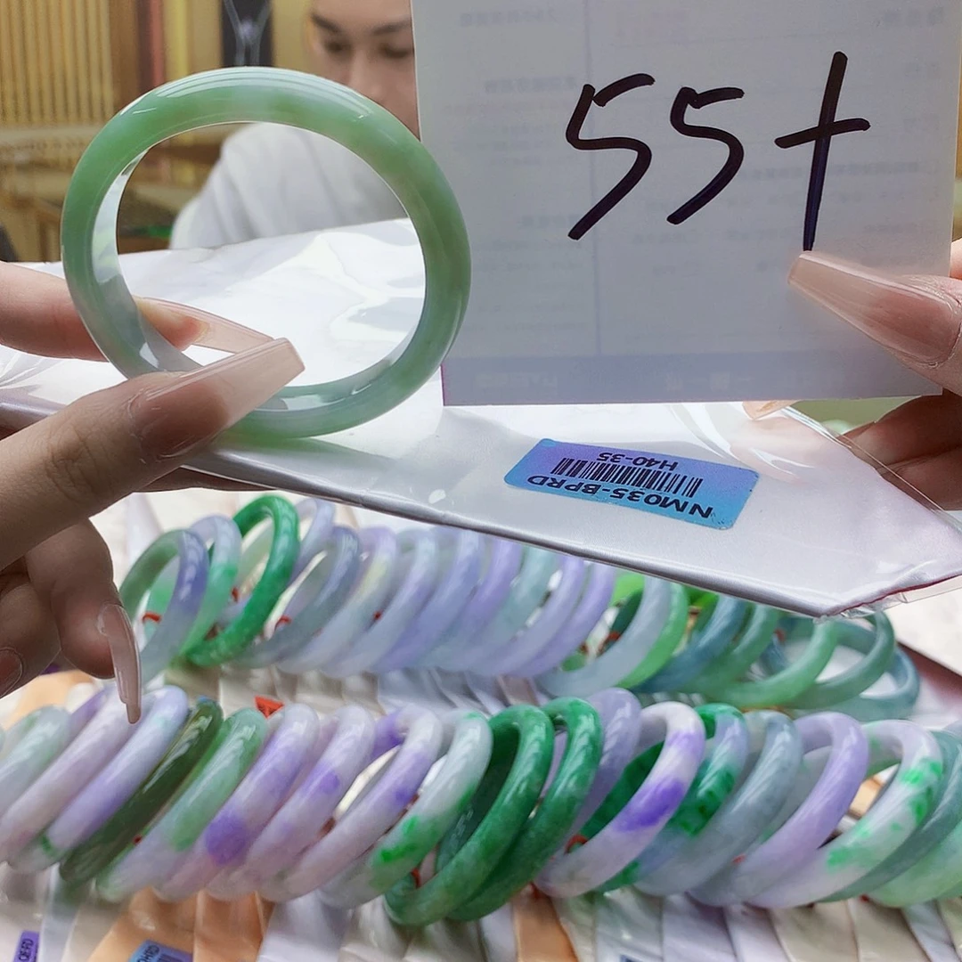 翡翠未镶嵌手镯nn