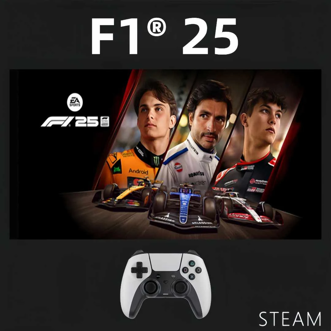 【F125】入库支持游戏支持 PC无线游戏手柄蓝牙有线