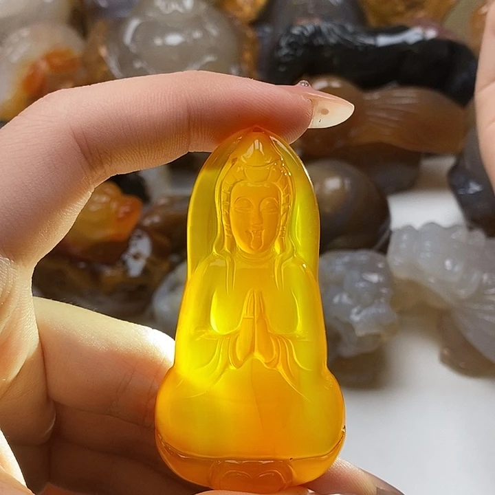 玛瑙/玉髓合金颈饰