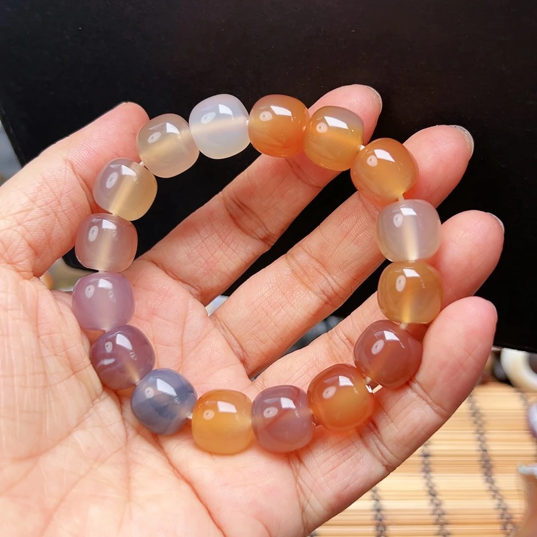 未镶嵌玛瑙/玉髓珠宝半成品