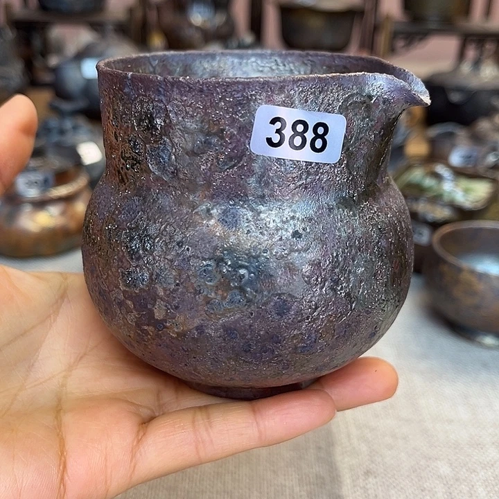 裸柴烧陶瓷手工茶器