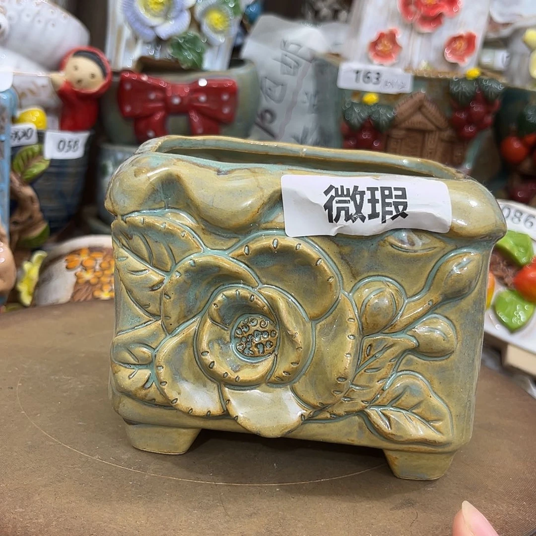 粗陶多肉花盆花盆