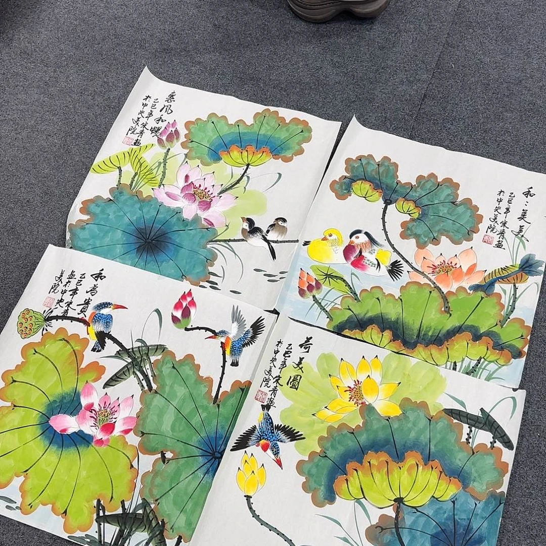 国画超级好看的一幅国画作品