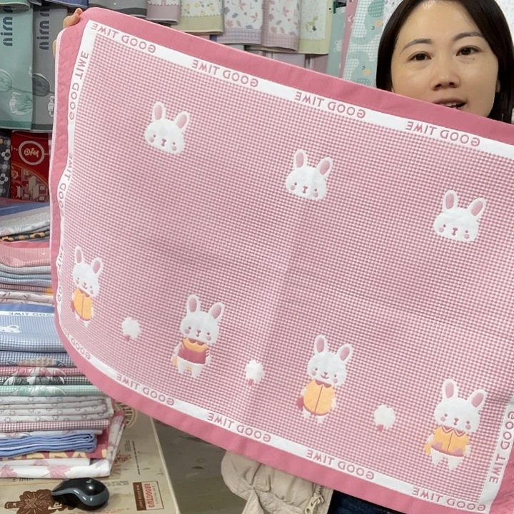 棉特价促销粉色兔子