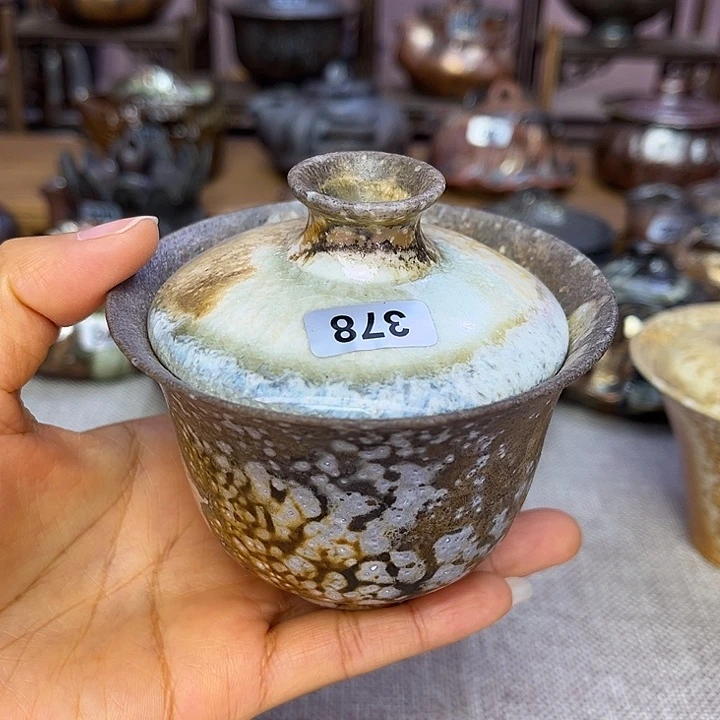小***叔裸柴烧陶瓷手工茶器