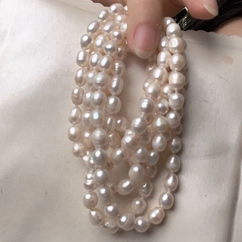 淡水珍珠未镶嵌颈饰