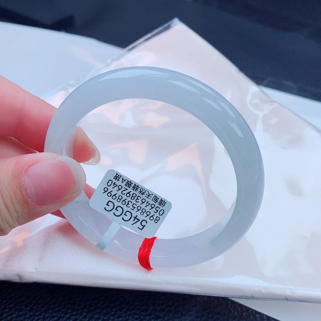 翡翠手镯未镶嵌天然缅甸翡翠A货手镯