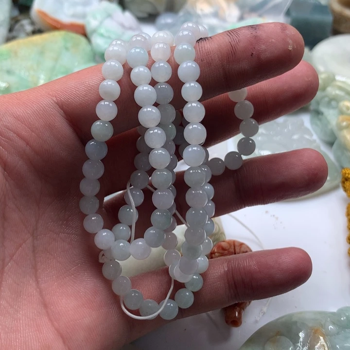 颈饰未镶嵌翡翠保真天然a货翡翠