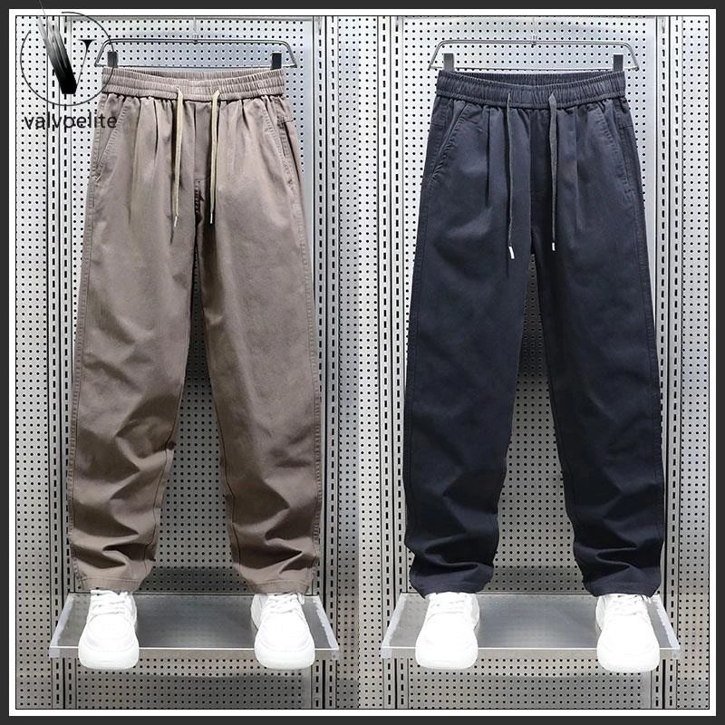 VALVOELITE美式运动直筒裤子男士新款夏季潮牌宽松百搭简约休闲裤