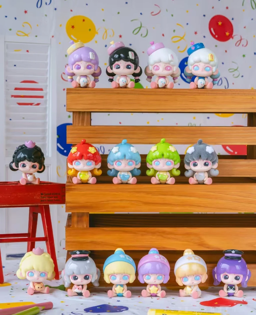 自由是不被定义的色彩系列盲盒手办