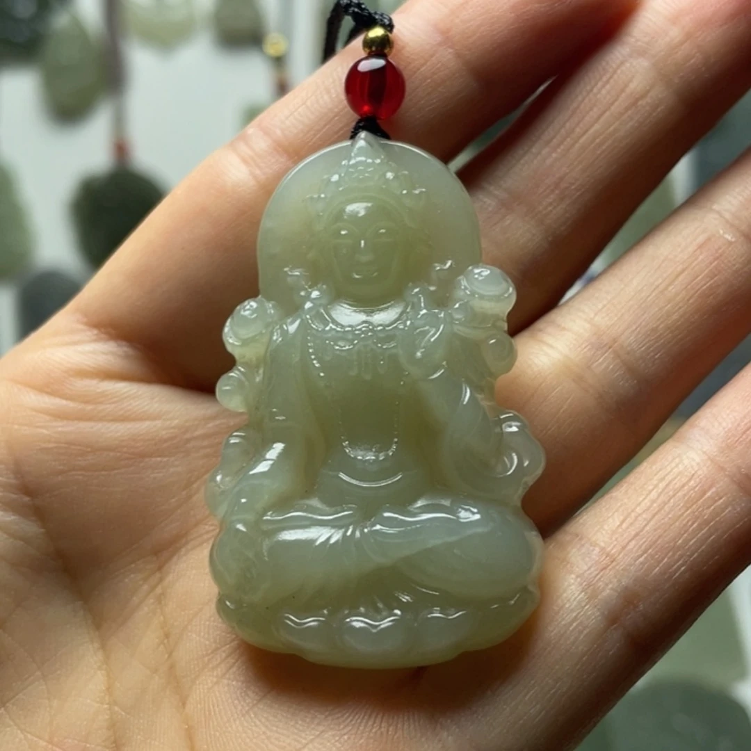 【闪购商品】和田玉未镶嵌车挂