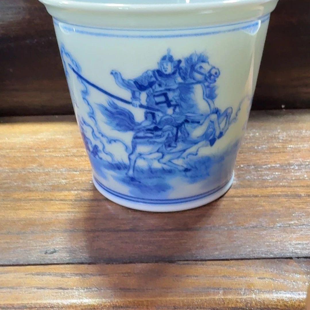 川***寨瓷片当代景德镇陶瓷手绘茶具