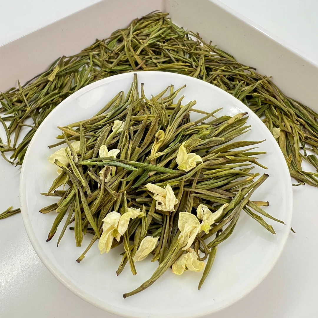 【兰花飘雪】茉莉白茶春茶兰花飘雪送礼端午好礼