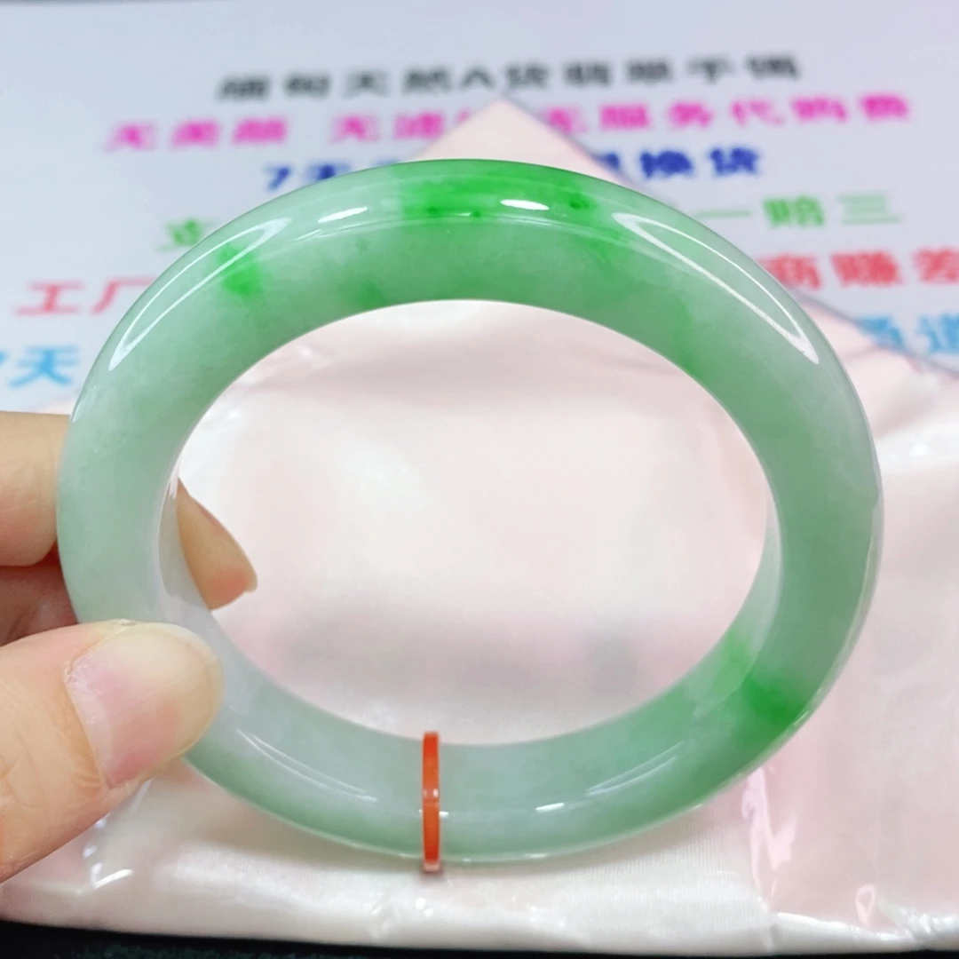 未镶嵌手镯翡翠60.2圈口正圈