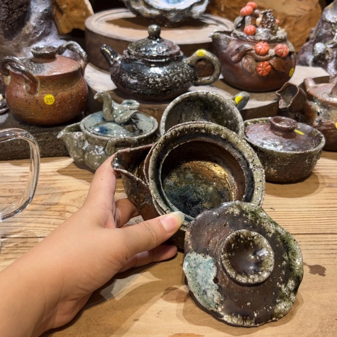 【闪购商品】柴烧手工茶具