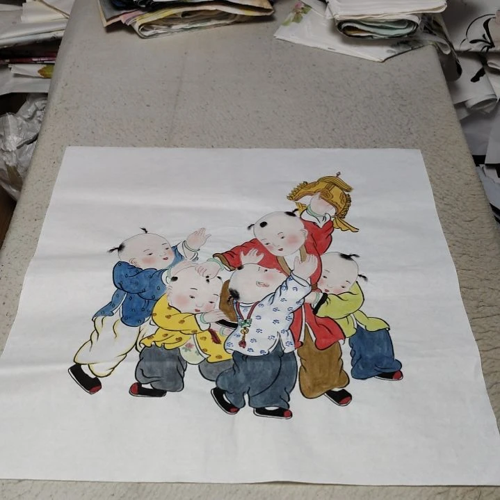 世***木国画国画花鸟花鸟国画