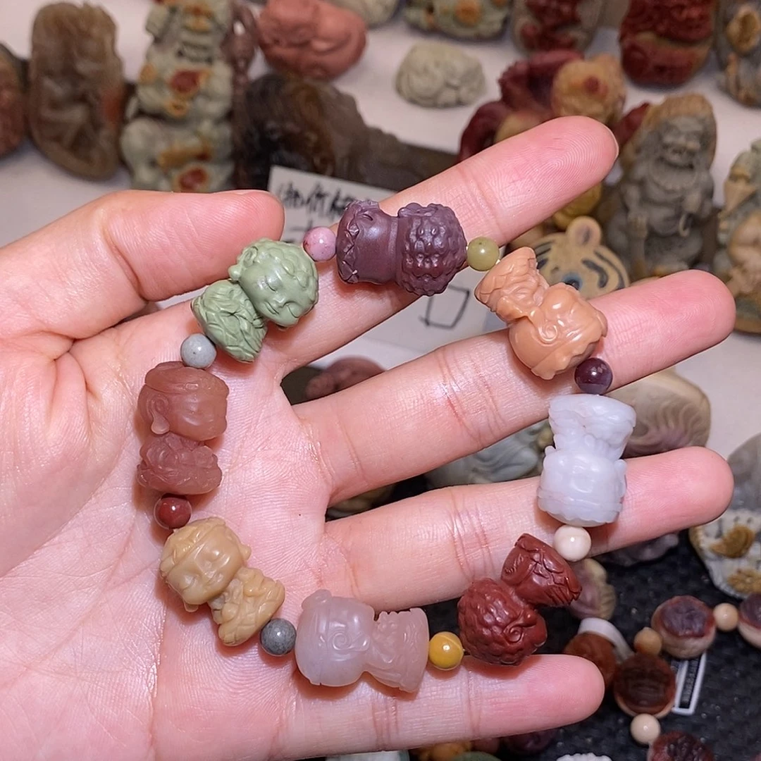 石英质玉（阿拉善玉）未镶嵌手链