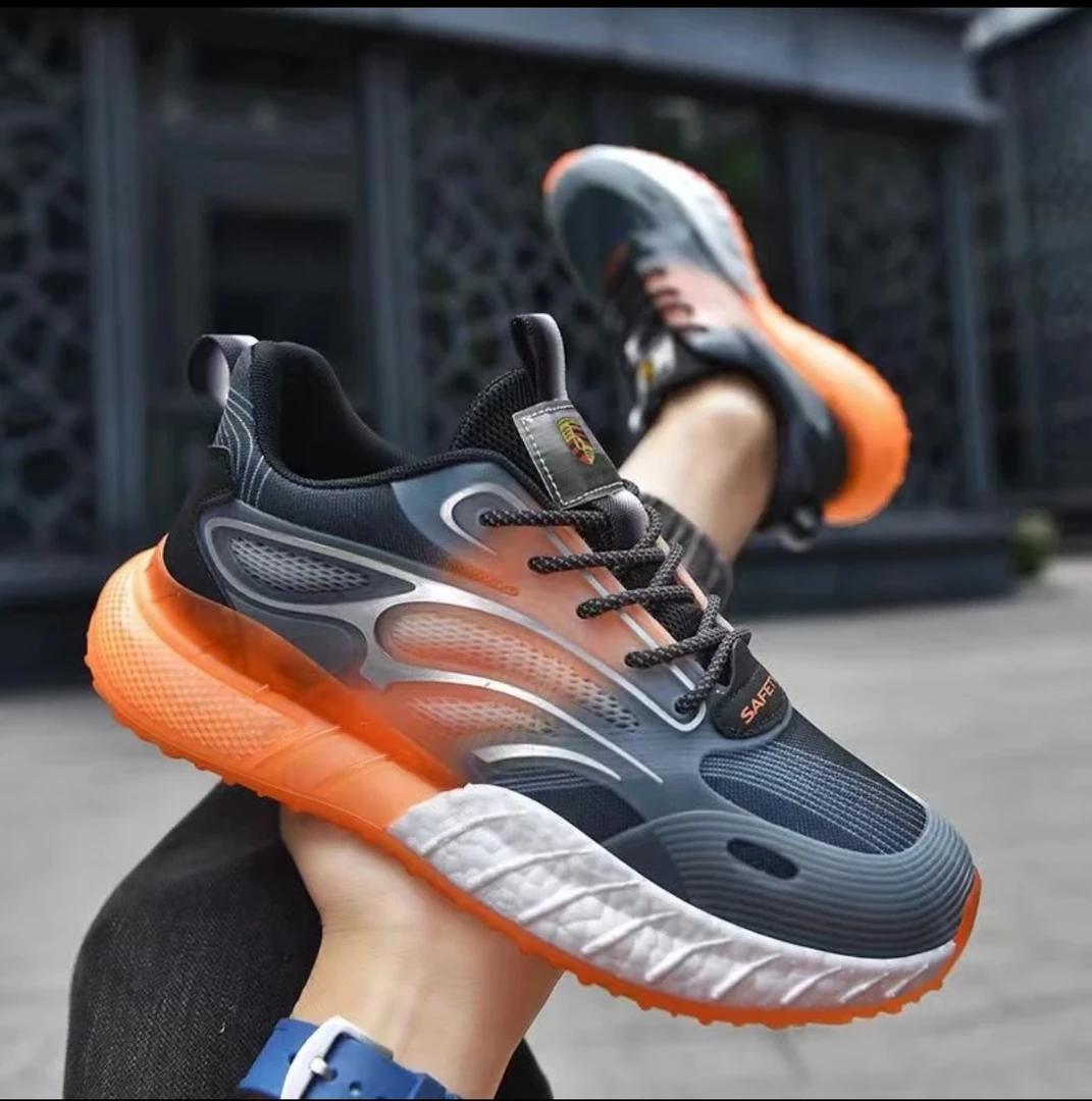 四季运动员穿的跑步鞋潮流气垫男鞋减震老爹鞋透气男