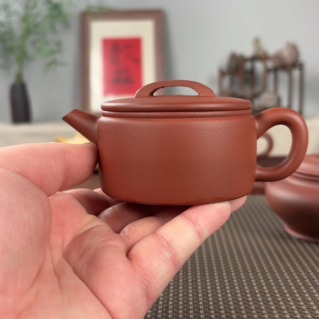 紫砂茶壶黄龙山原矿紫砂壶