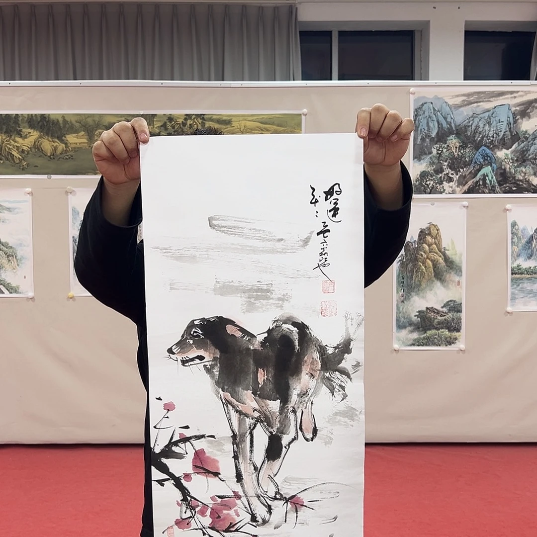 国画齐焱老师艺术精品
