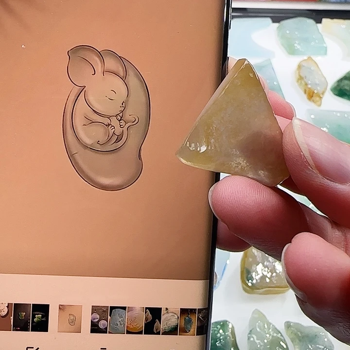 定制翡翠未镶嵌翡翠定制