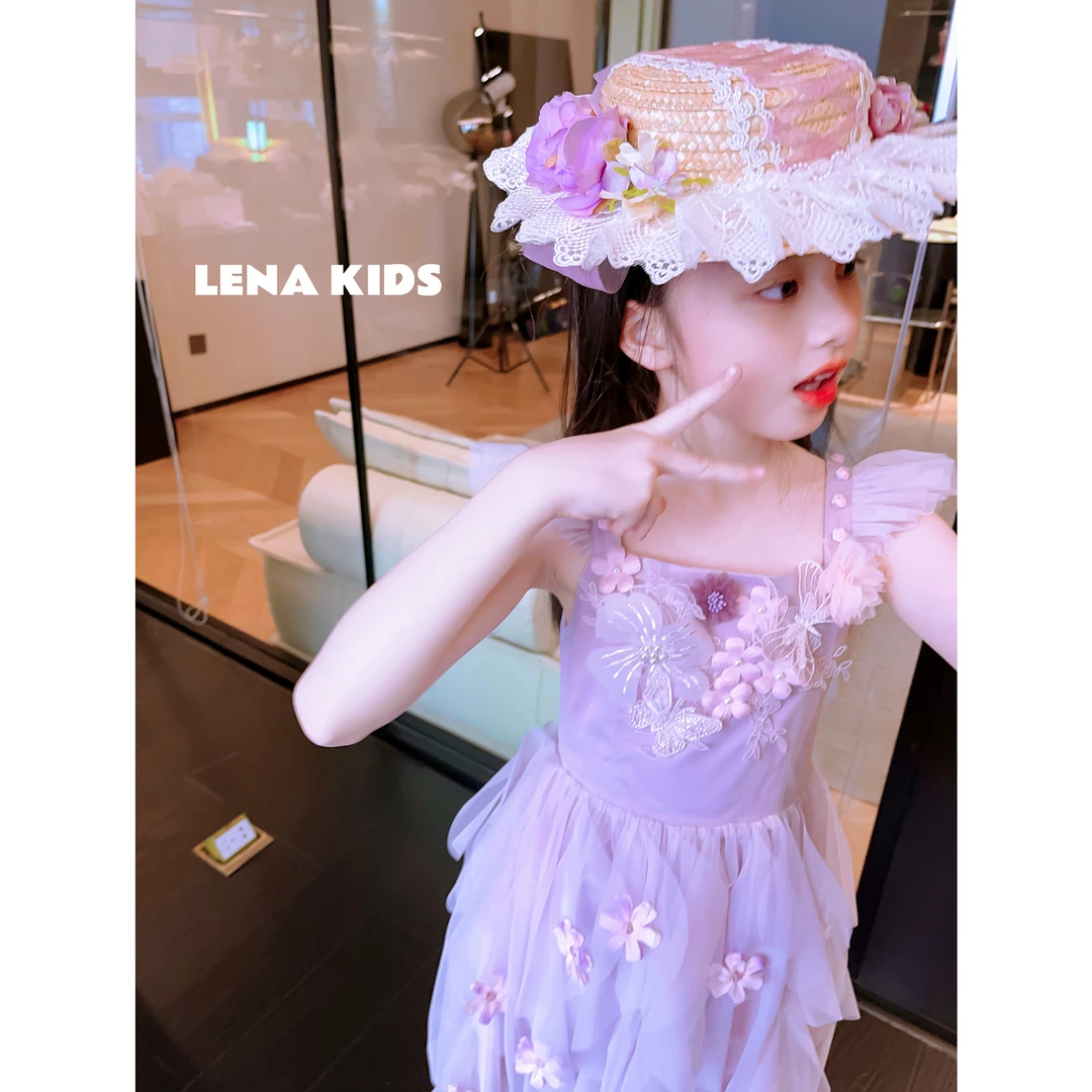 【现货】PP·Twinkle【重工立体花·刺绣女宝连衣裙】气质女宝25040202