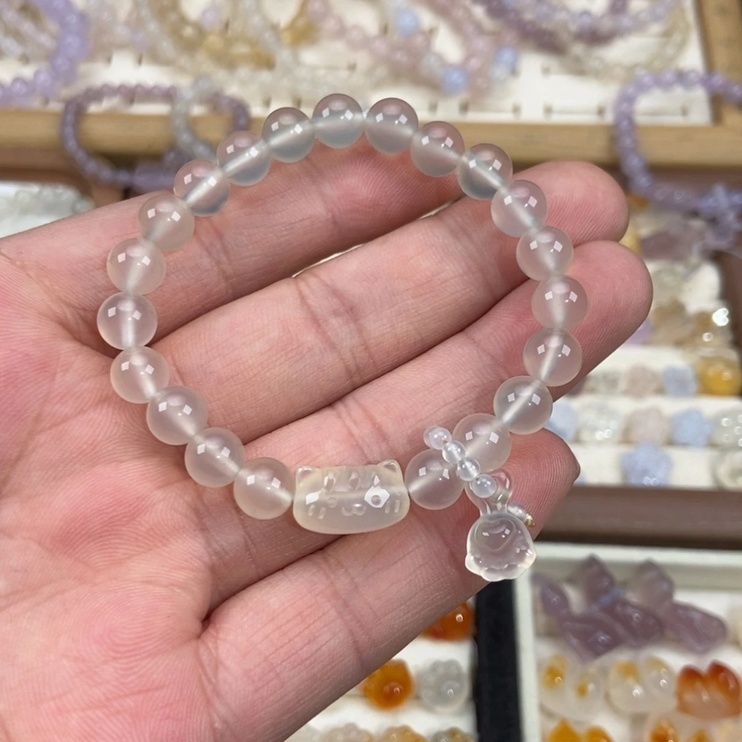 玛瑙/玉髓未镶嵌手链C3