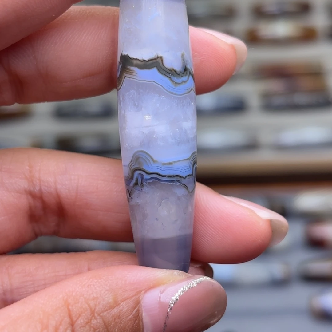 晴***坊玛瑙/玉髓未镶嵌颈饰