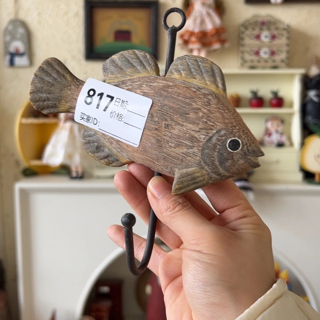 木默认微瑕微脏！外贸样品挂件摆件817