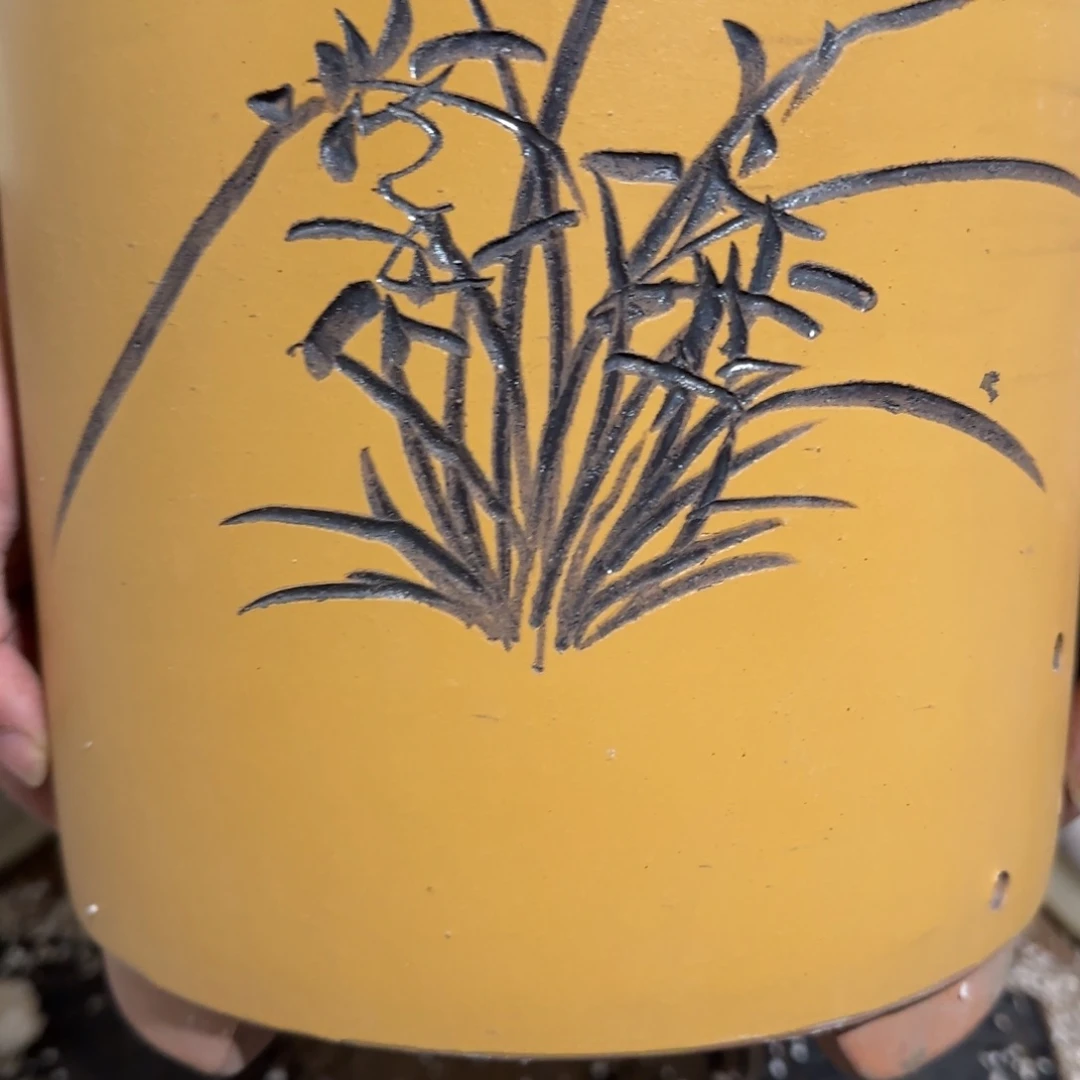 花盆紫砂口径17.22好